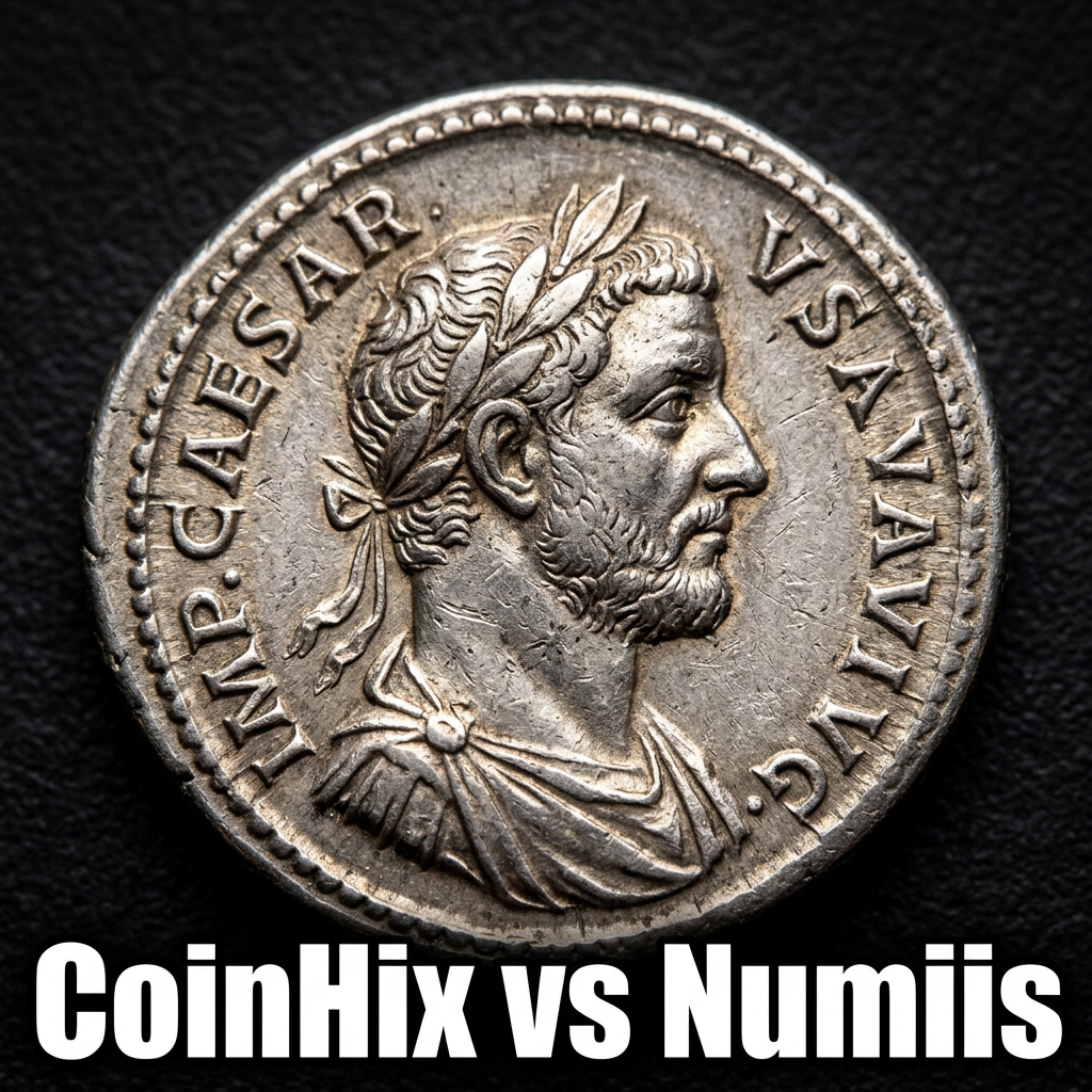 Is the CoinHix app or Numiis better for checking your old coin values