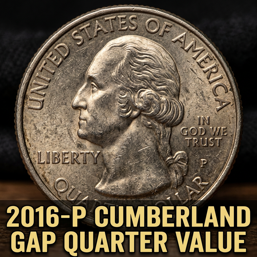 Significant P Mint Cumberland Gap National Historical Park Quarter Worth and Value Guide