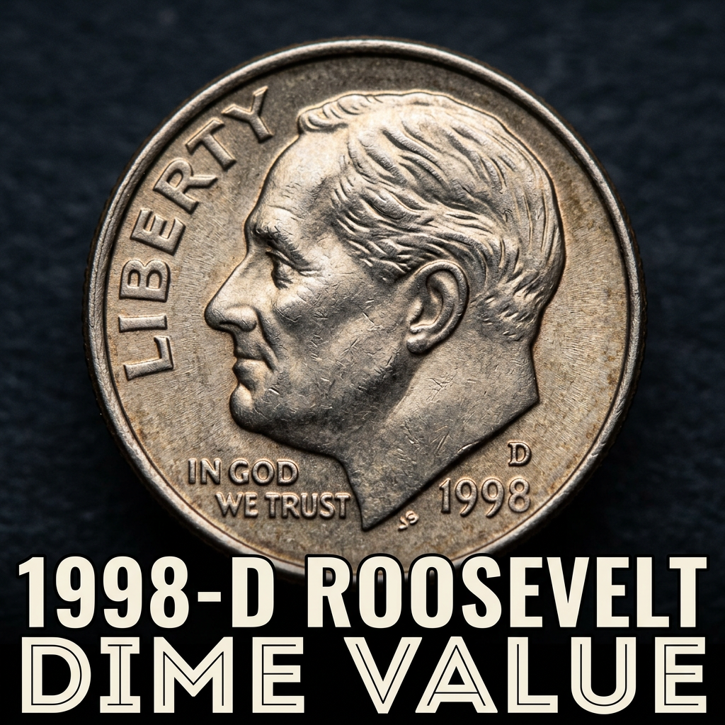 The 1998-D Roosevelt Dime Value and What to Look For in Your Pocket Change
