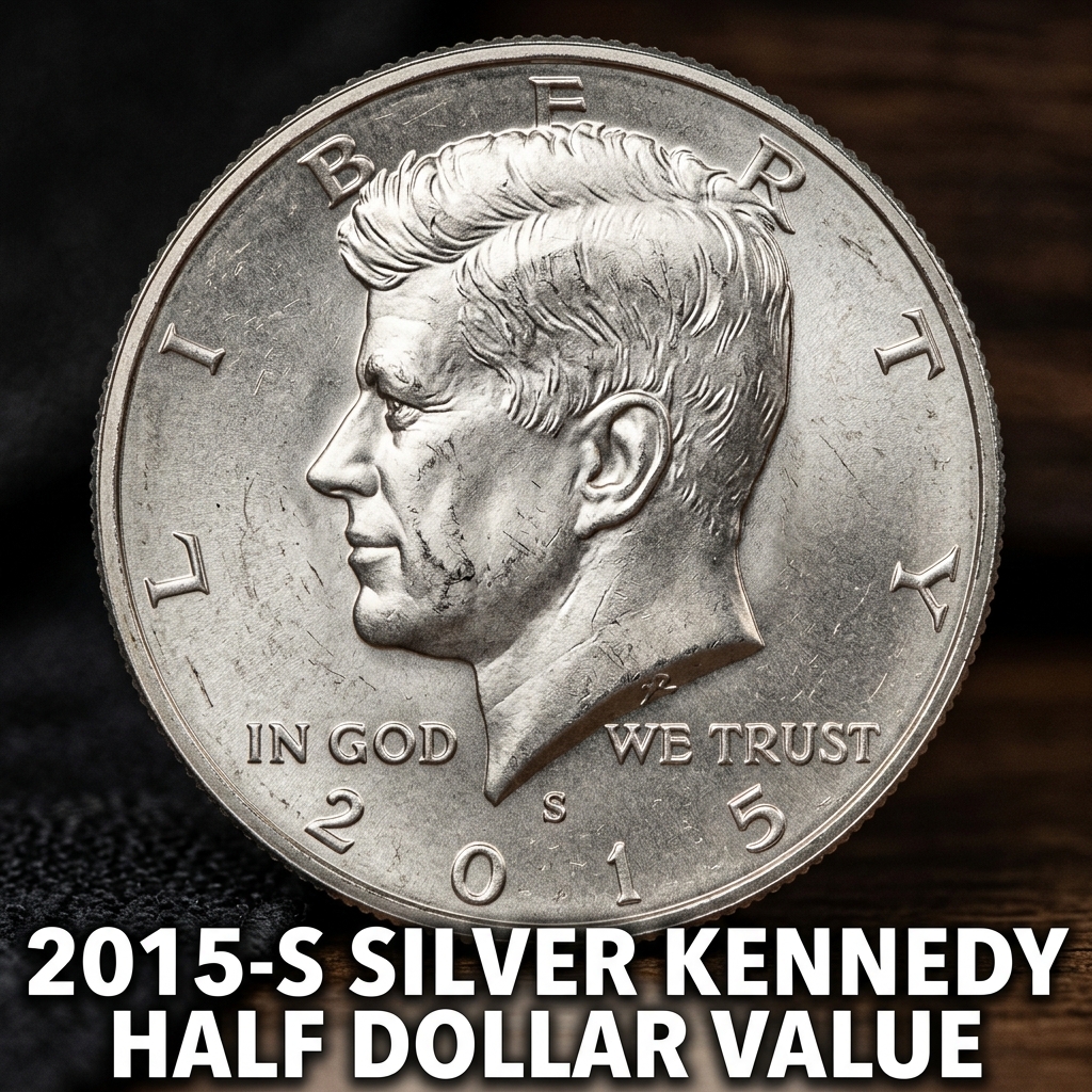 The 2015 S Silver Kennedy Half Dollar Value Guide for Collectors