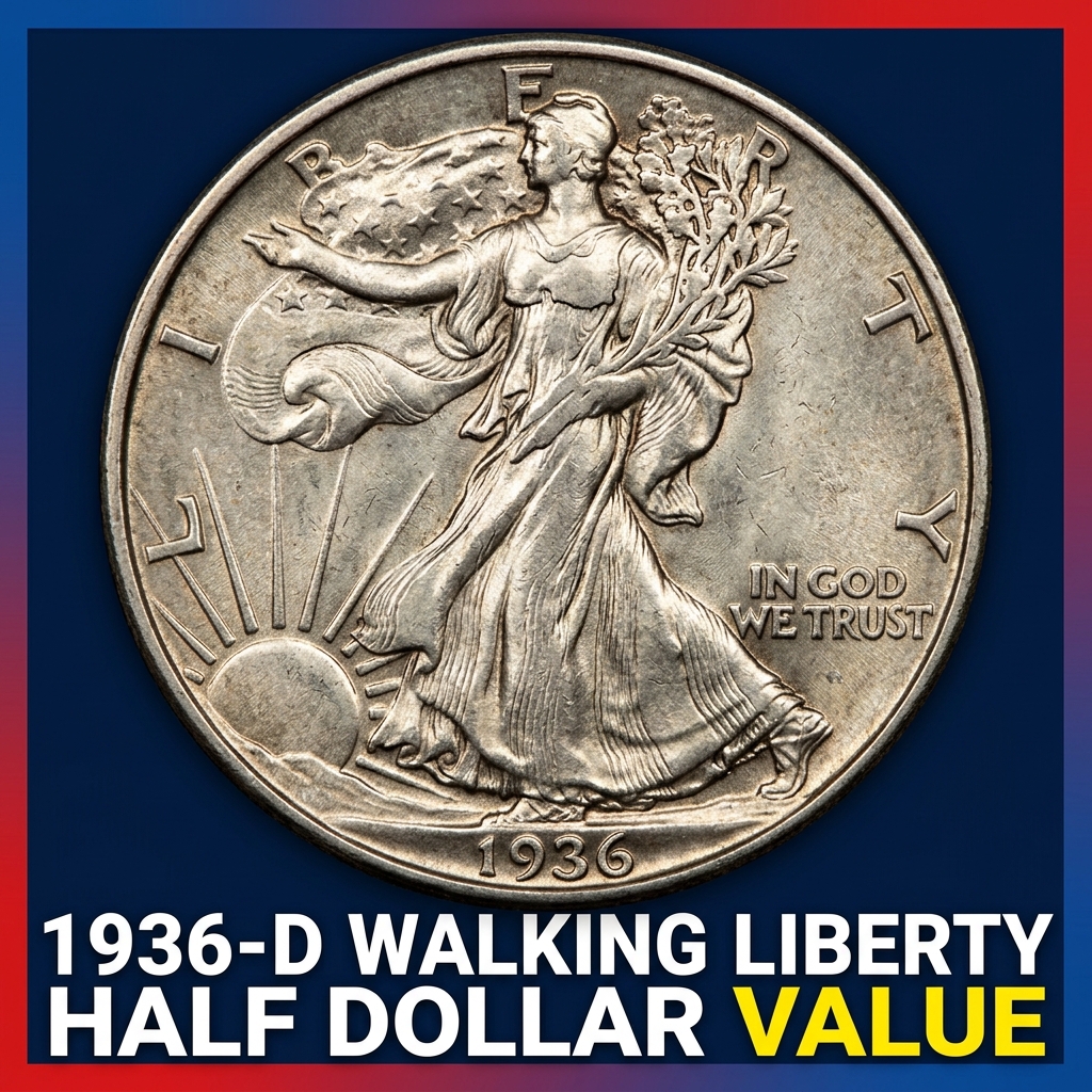 Value and History of the 1936-D Walking Liberty Half Dollar Explained