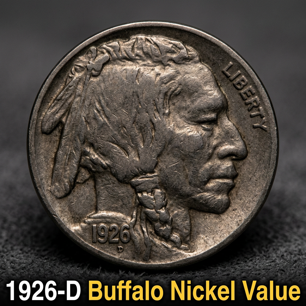 Worth Money and History of the 1926-D Buffalo Nickel